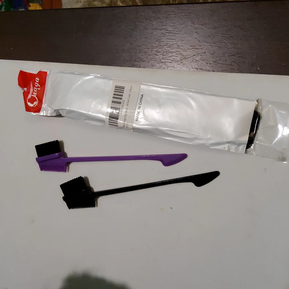 2pk New Design Dual Ended Brush and Combs